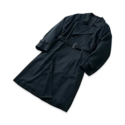 ssstein Barneys New York Exclusive Wool Flannel Coat "Black"