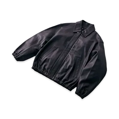 ssstein Barneys New York Exclusive Sheep Leather Blouson "Black"