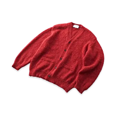 ssstein Barneys New York Exclusive Kid Mohair Cardigan "Red"
