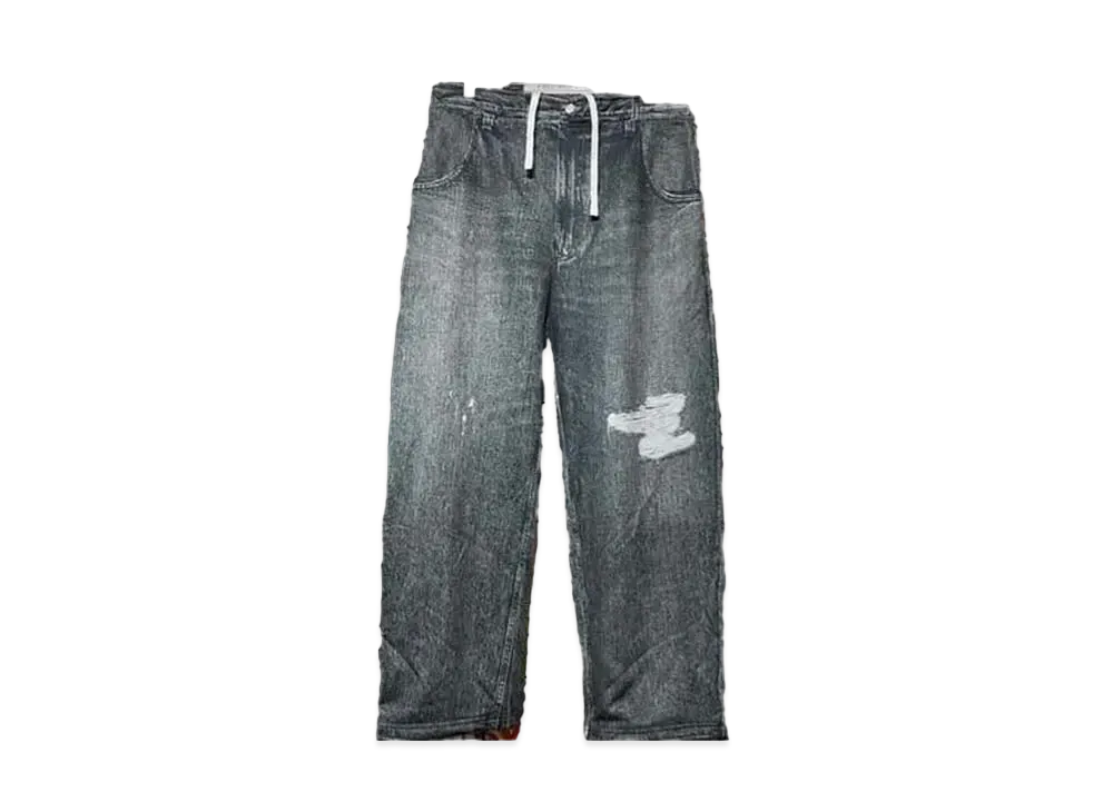 SSZ Get Hammered Denim Pants "Black"