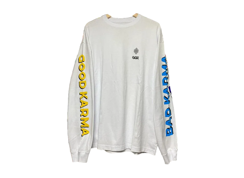 SSZ Get Hammered GOODKARMA L/S Tee "White"