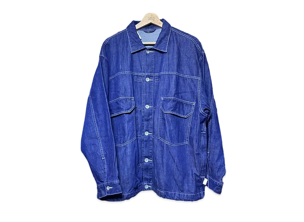 SSZ NO OPERATION Denim Jacket "Indigo"