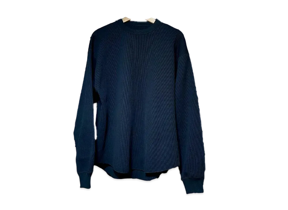 【即完売】THERMAL SHIRT NAVY FEELS. 即完売】THERMAL SHIRT NAVY FEELS. 【即完売】THERMAL SHIRT NAVY FEELS.