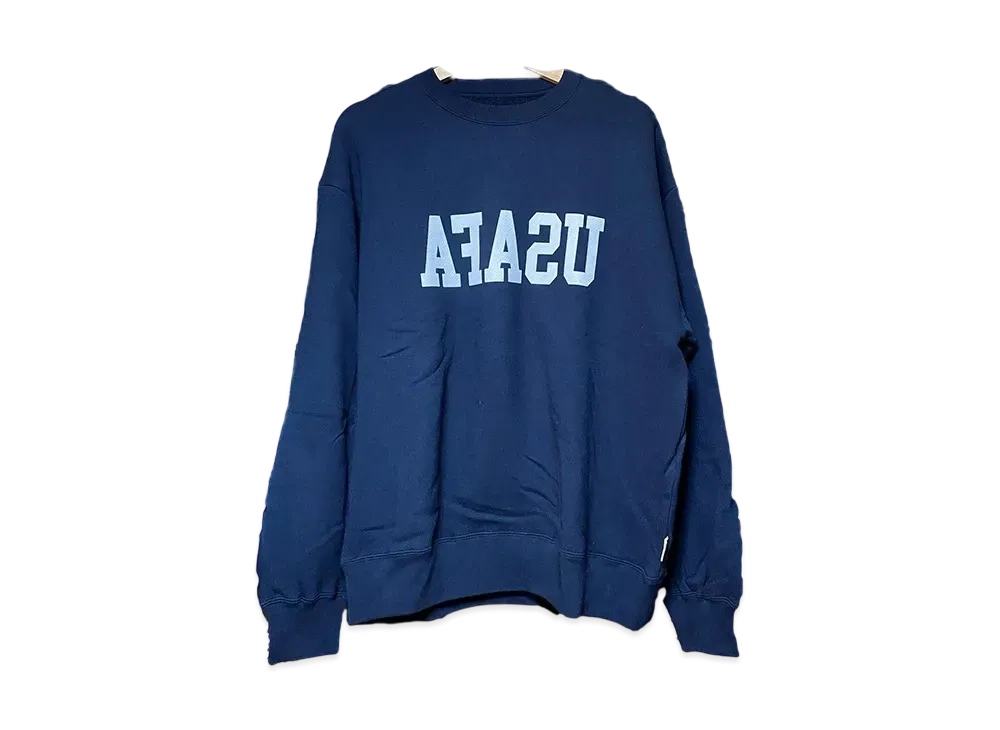 SSZ Vintage Mirror Sweat "Navy"