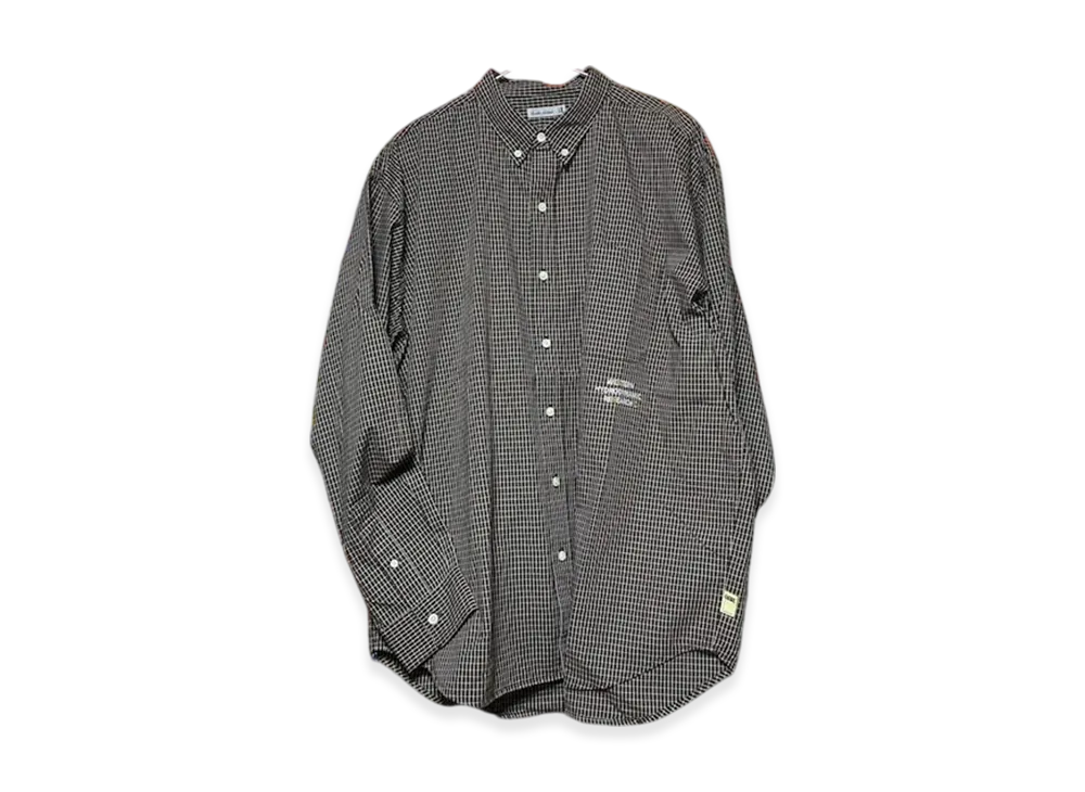 SSZ x Western Hydrodynamic Research BD Shirt "Black Check"