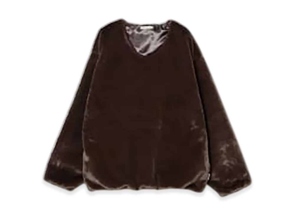SSZ Fakefur Crew Sweat "Brown"