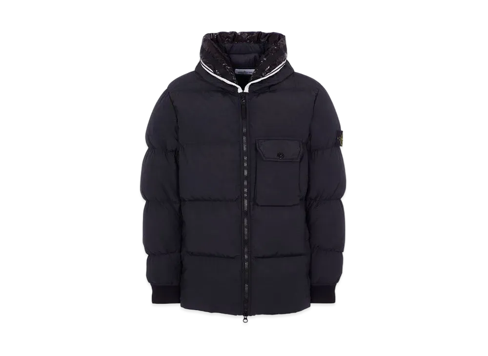 Stone Island 43432 NASLAN LIGHT WATRO DOWN-TC "Black"