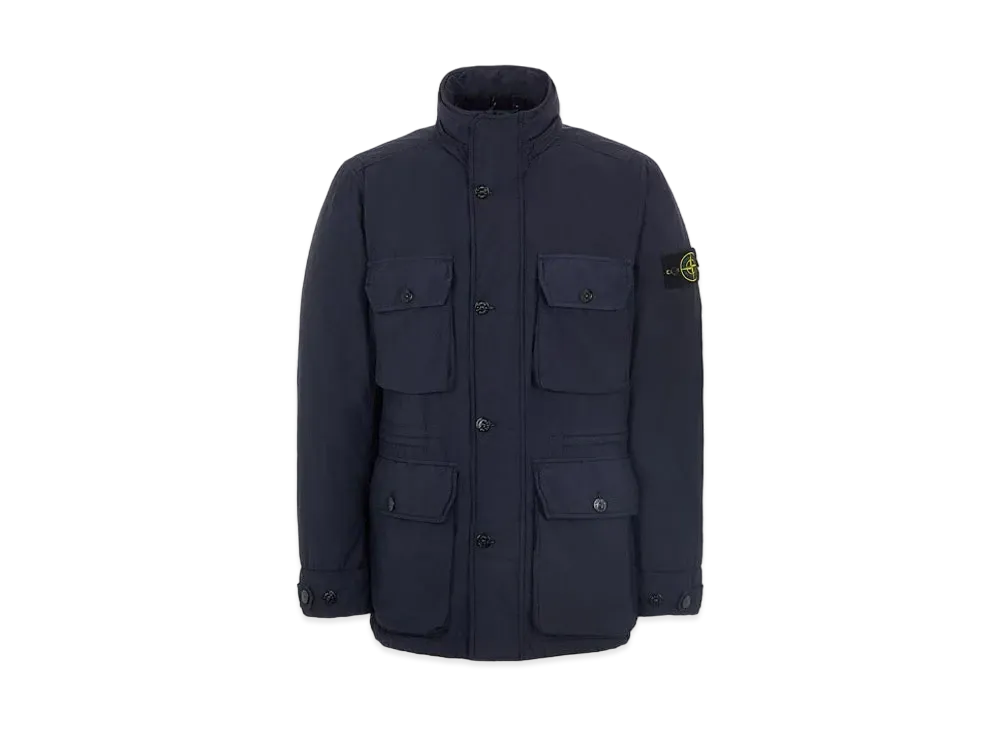 Stone Island 43032 NASLAN LIGHT WATRO WITH PRIMALOFT-TC "Ink Blue"