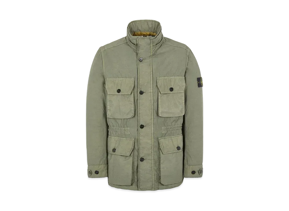 Stone Island 43032 NASLAN LIGHT WATRO WITH PRIMALOFT-TC "Sage Green"