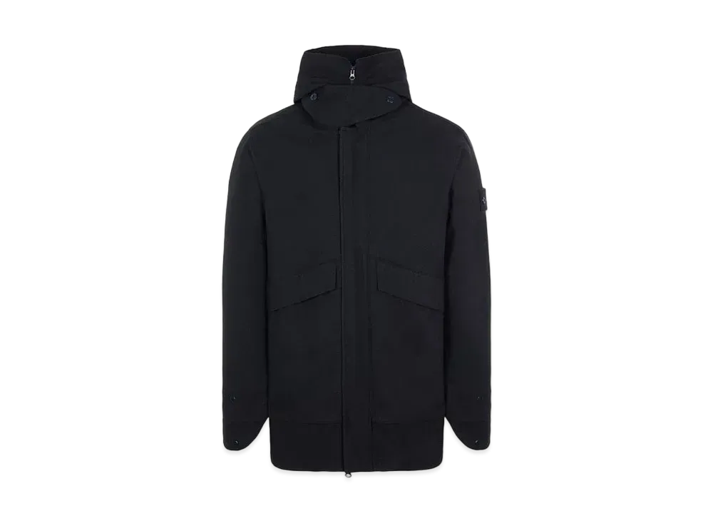 Stone Island 442F1 SW 3L DOWN_GHOST PIECE WITH DETACHABLE LINING "Blue"