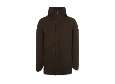 Stone Island 442F1 SW 3L DOWN_GHOST PIECE WITH DETACHABLE LINING "Dark Brown"
