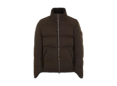 Stone Island 440F1 SW 3L DOWN_GHOST PIECE "Dark Brown"