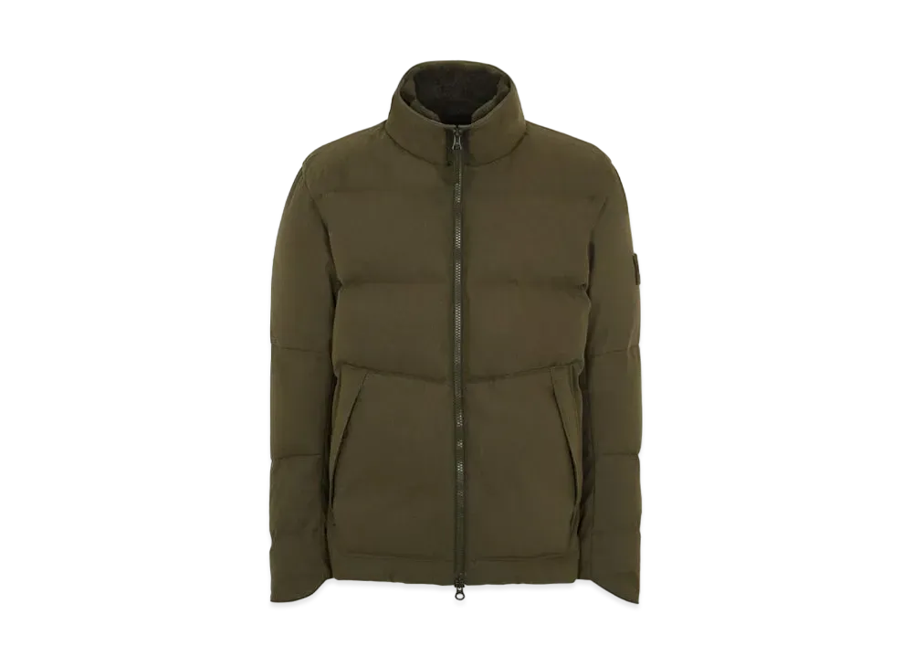 Stone Island 440F1 SW 3L DOWN_GHOST PIECE "Military Green"