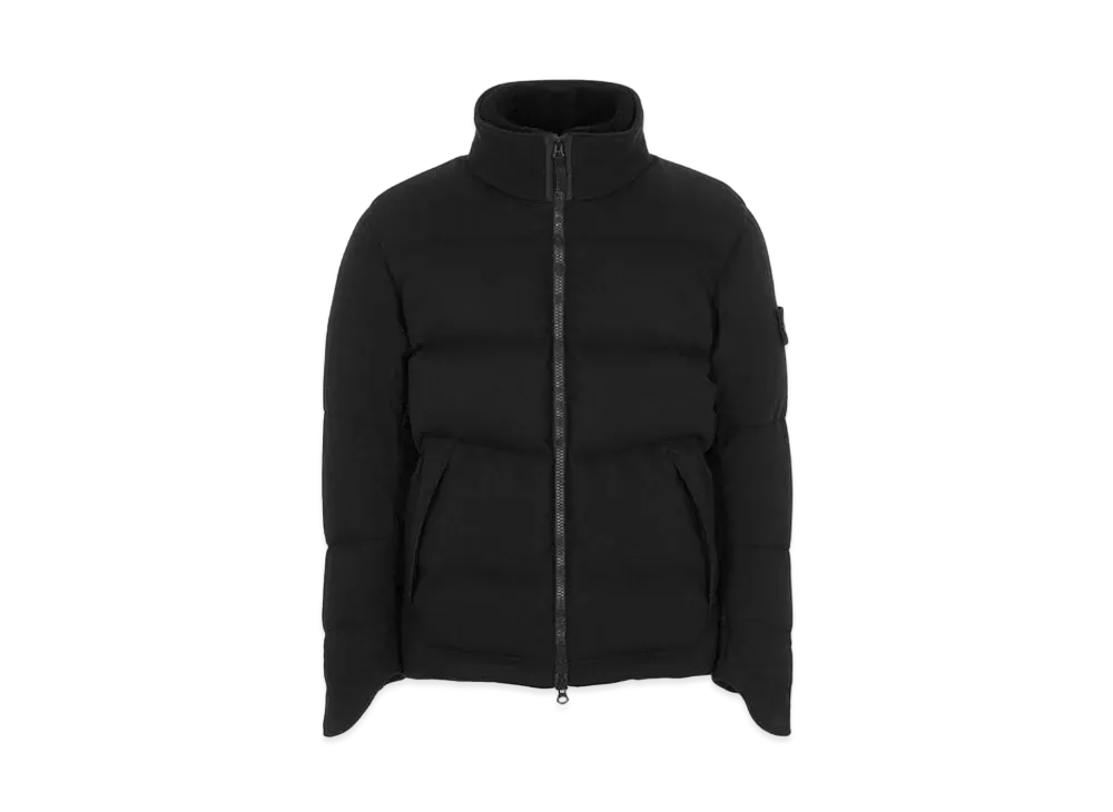 Stone Island 440F1 SW 3L DOWN_GHOST PIECE "Black"