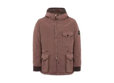 Stone Island 41131 DAVID LIGHT-TC CON MICROPILE "Mahogany Brown"
