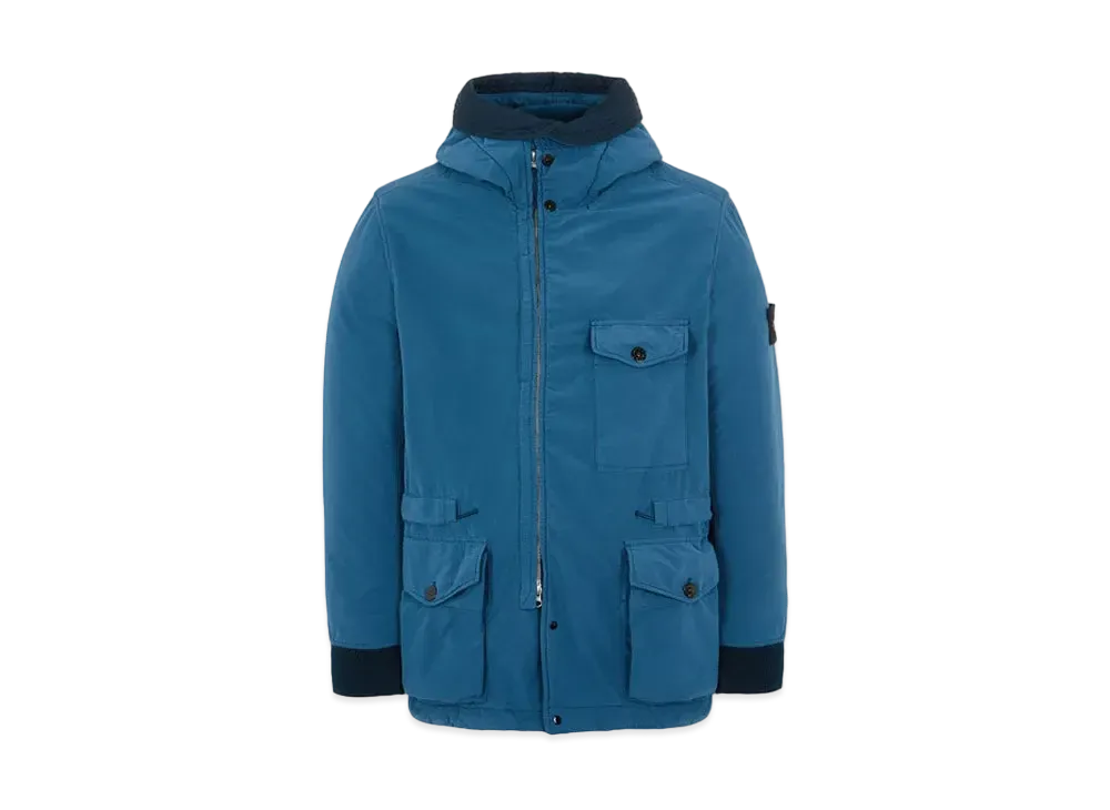 Stone Island 41131 DAVID LIGHT-TC CON MICROPILE "Teal"