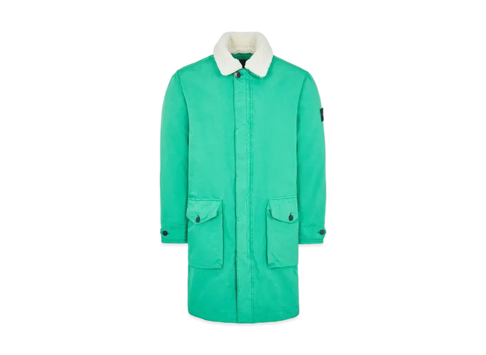 Stone Island 70749 DAVID-TC WITH KNIT WOOL LINING "Green
