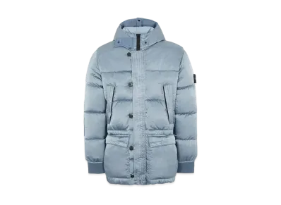 Stone Island 40821 NYLON RASO DOWN-TC "Mid Blue"