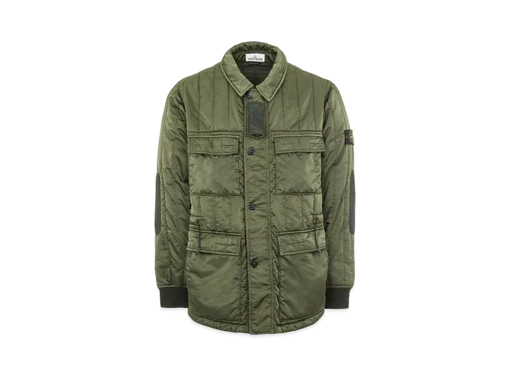 Stone Island 43521 NYLON RASO QUILTED-TC "Sage Green"