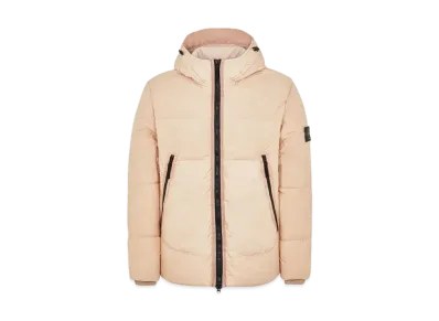 Stone Island 40123 GARMENT DYED CRINKLE REPS NY DOWN-TC "Pastele Pink"