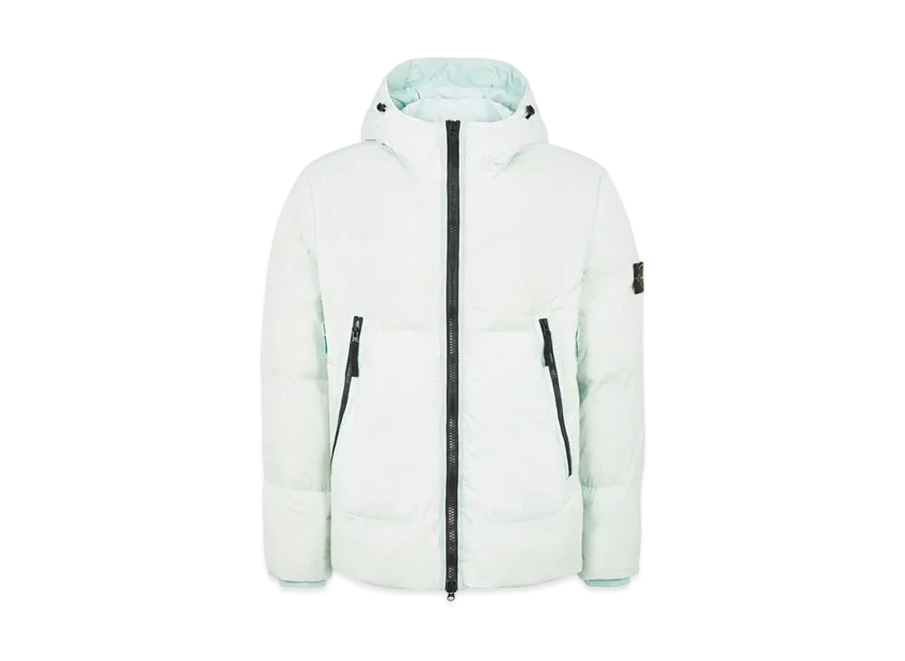Stone Island 40123 GARMENT DYED CRINKLE REPS NY DOWN-TC "Light Green"
