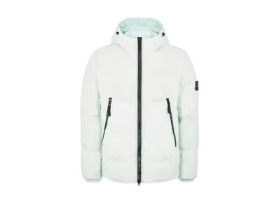 Stone Island 40123 GARMENT DYED CRINKLE REPS NY DOWN-TC "Light Green"