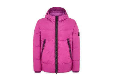 Stone Island 40123 GARMENT DYED CRINKLE REPS NY DOWN-TC "Magenta"