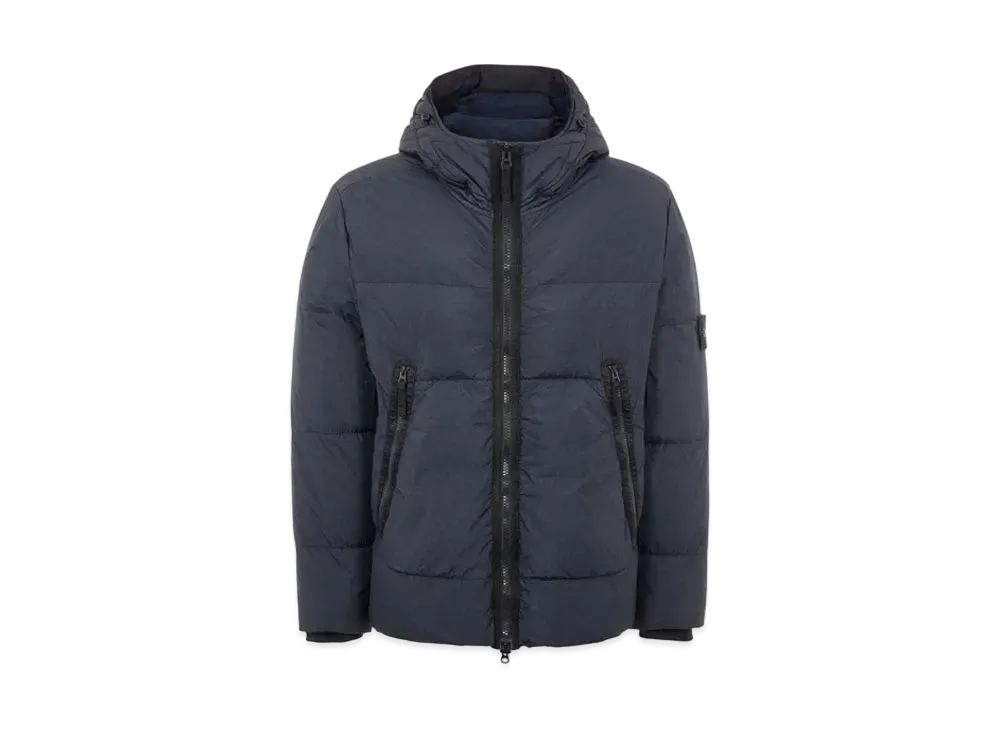 Stone Island 40123 GARMENT DYED CRINKLE REPS NY DOWN-TC "Blue"