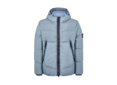 Stone Island 40123 GARMENT DYED CRINKLE REPS NY DOWN-TC "Pastel Blue"