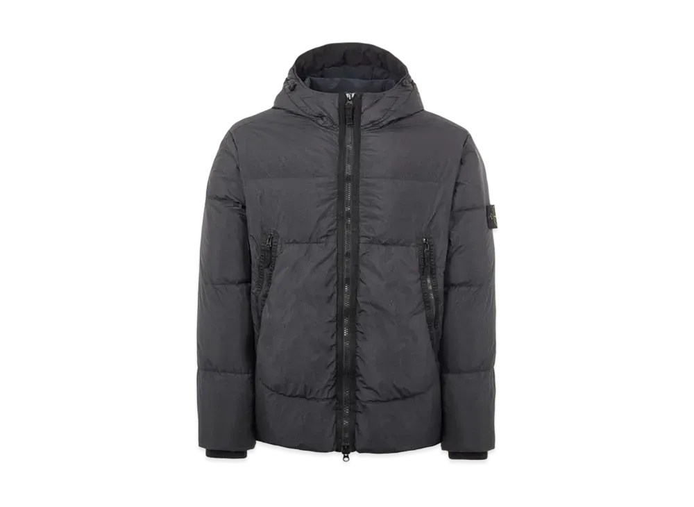 Stone Island 40123 GARMENT DYED CRINKLE REPS NY DOWN-TC "Black"