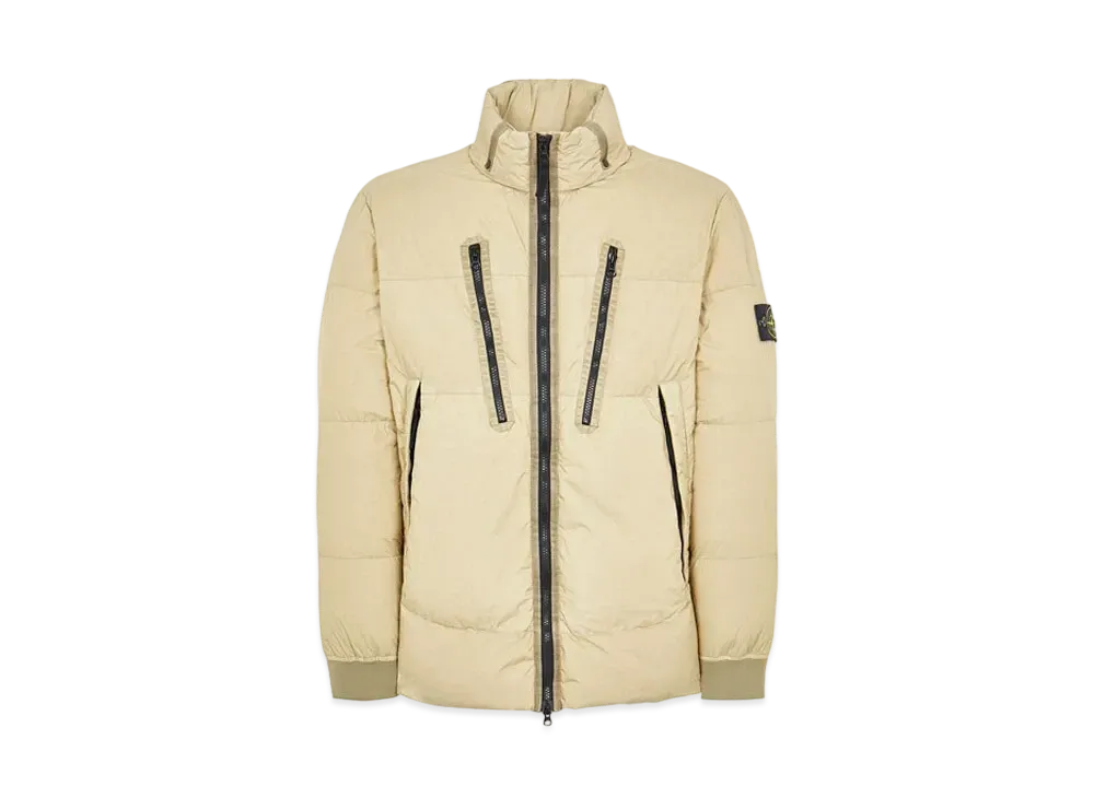 Stone Island 40223 GARMENT DYED CRINKLE REPS NY DOWN-TC "Ecru"