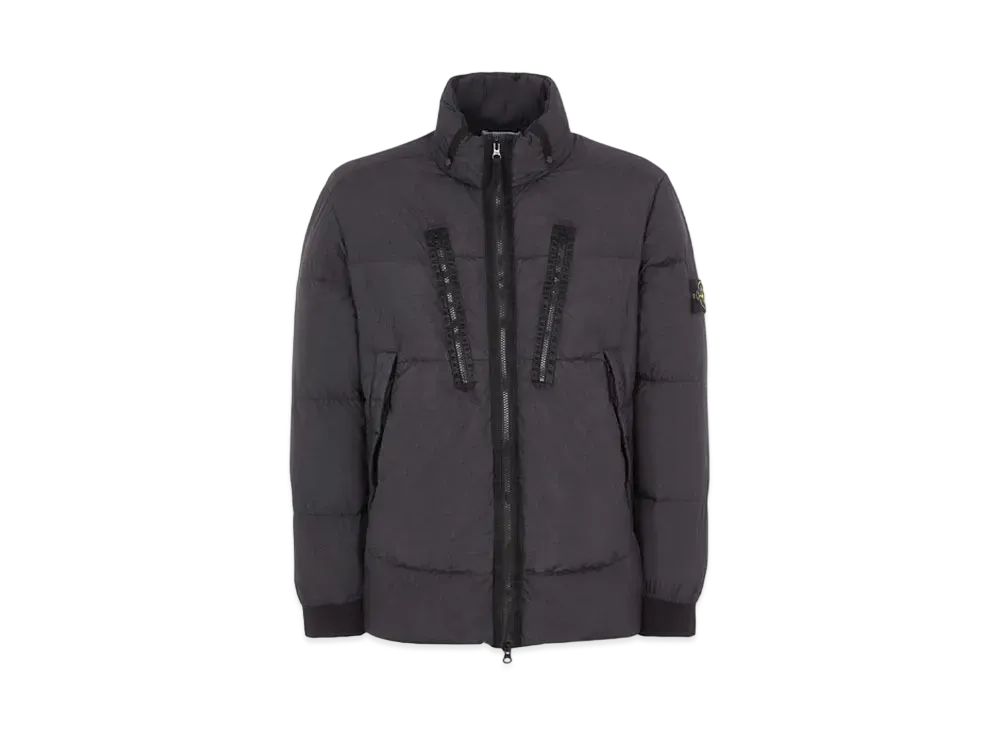 Stone Island 40223 GARMENT DYED CRINKLE REPS NY DOWN-TC "Black"