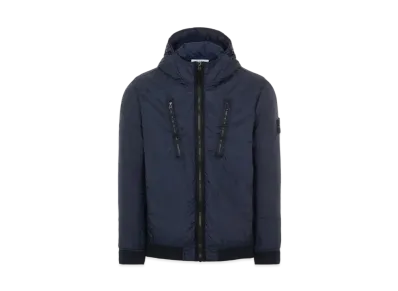 Stone Island 42223 GARMENT DYED CRINKLE REPS NY CON WITH PRIMALOFT-TC "Blue"