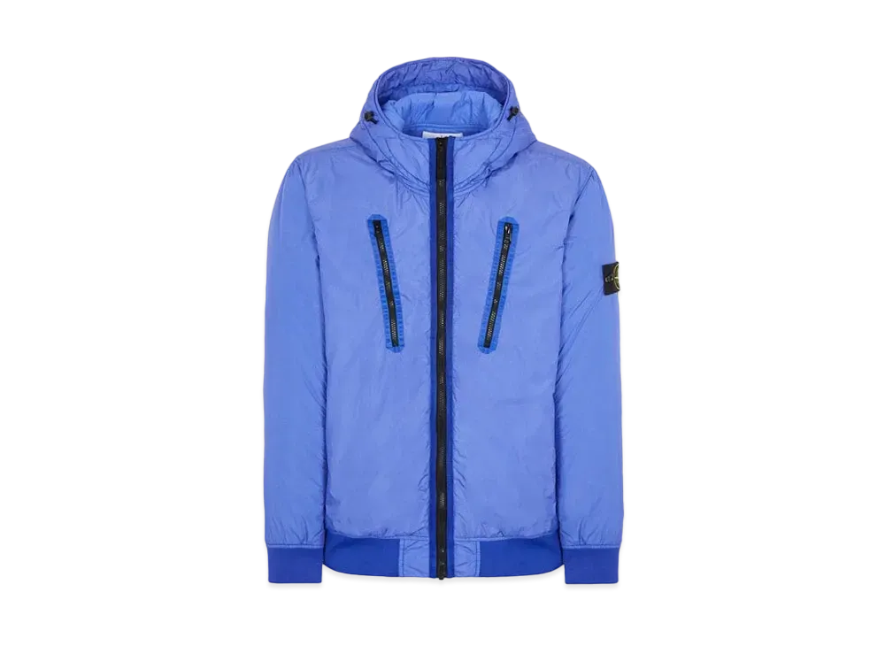 Stone Island 42223 GARMENT DYED CRINKLE REPS NY CON WITH PRIMALOFT-TC "Periwinkle"
