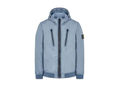 Stone Island 42223 GARMENT DYED CRINKLE REPS NY CON WITH PRIMALOFT-TC "Pastel Blue"