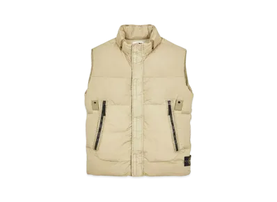 Stone Island G0123 GARMENT DYED CRINKLE REPS NY DOWN-TC "Ecru"