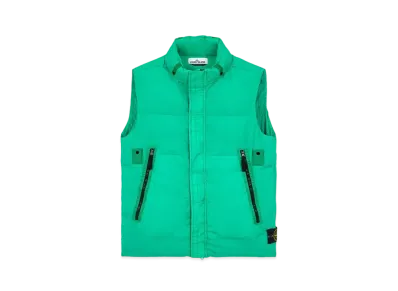 Stone Island G0123 GARMENT DYED CRINKLE REPS NY DOWN-TC "Green"