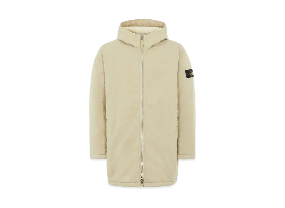 Stone Island 42446 HYPER DENSE NYLON TWILL WITH PRIMALOFT-TC "Ecru"