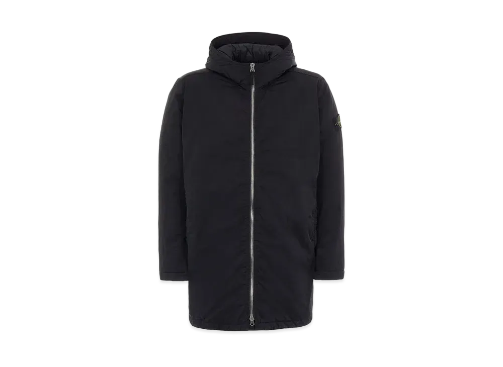 Stone Island 42446 HYPER DENSE NYLON TWILL WITH PRIMALOFT-TC "Black"