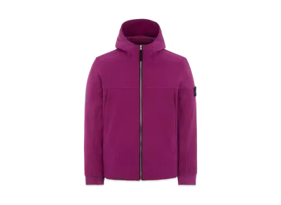 Stone Island Q0122 SOFT SHELL-R_E.DYE TECHNOLOGY "Magenta"