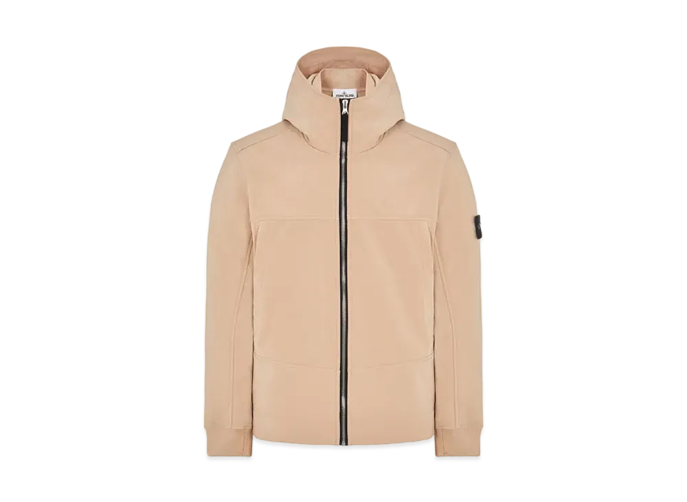Stone Island Q0122 SOFT SHELL-R_E.DYE TECHNOLOGY "Pastele Pink"