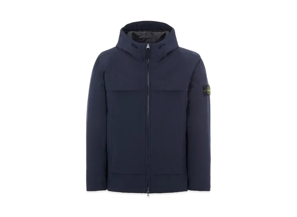 Stone Island 41427 SOFT SHELL-R E.DYE TECHNOLOGY WITH PRIMALOFT INSULATION TECHNOLOGY "Blue"