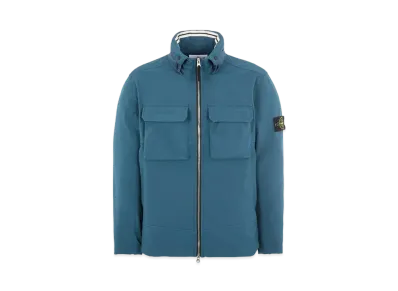 Stone Island Q0222 SOFT SHELL-R_E.DYE TECHNOLOGY "Teal"