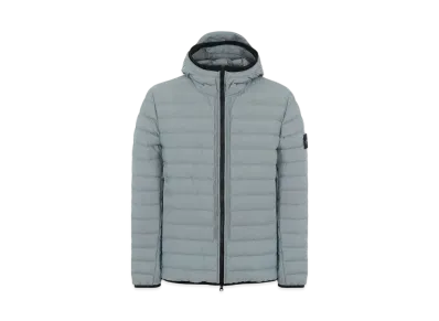 Stone Island 42725 O-COTTON/R-NYLON TELA "Pearl Grey"