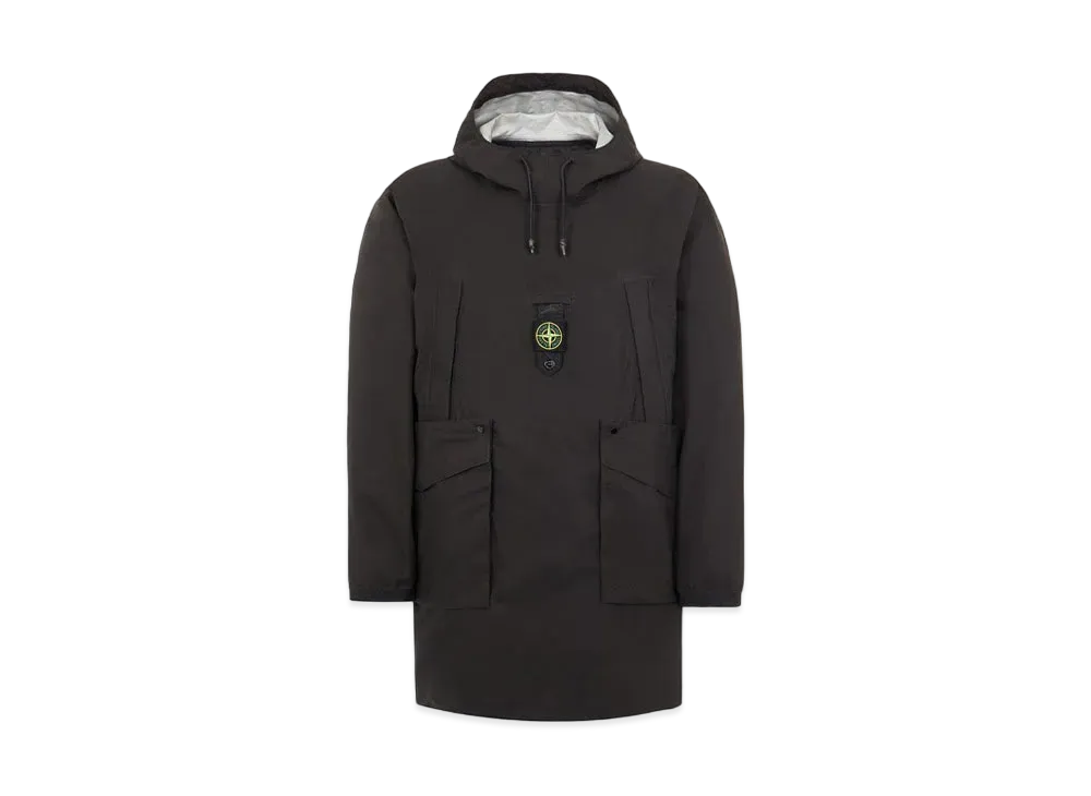Stone Island 711G2 RIPSTOP GORE-TEX WITH PACLITE PRODUCT TECHNOLOGY / NYLON METAL DOWN-TC_PACKABLE "Black"
