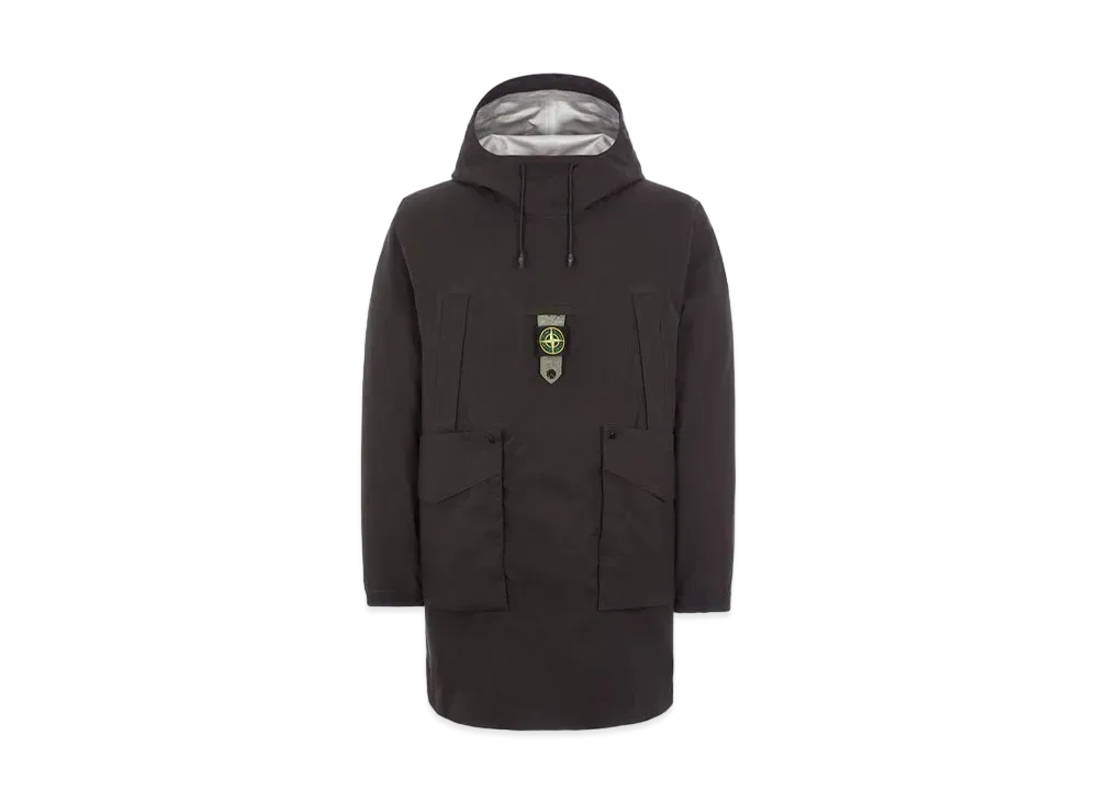 Stone Island 711G2 RIPSTOP GORE-TEX WITH PACLITE PRODUCT TECHNOLOGY / NYLON METAL DOWN-TC_PACKABLE "Black"