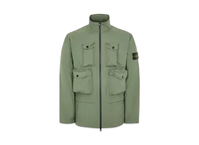 Stone Island 40430 RIPSTOP GORE-TEX WITH PACLITE PRODUCT TECHNOLOGY_PACKABLE "Sage Green"