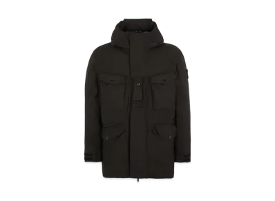 Stone Island 40330 RIPSTOP GORE-TEX CON PACLITE PRODUCT TECHNOLOGY DOWN "Black"