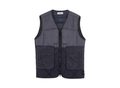 Stone Island G0840 MODIFIED PANAMA 6/3 HT NYLON MIX FABRICS WITH PRIMALOFT-TC "Ink Blue