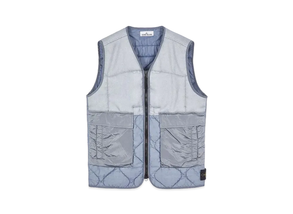 Stone Island G0840 MODIFIED PANAMA 6/3 HT NYLON MIX FABRICS WITH PRIMALOFT-TC "Pastel Blue